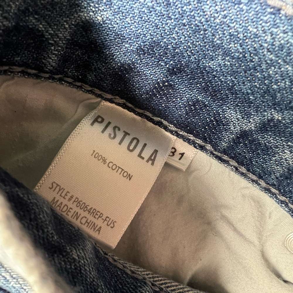 Pistola Charlie High Rise Straight Leg Jeans, NWT, cropped ankle - Picture 6 of 7